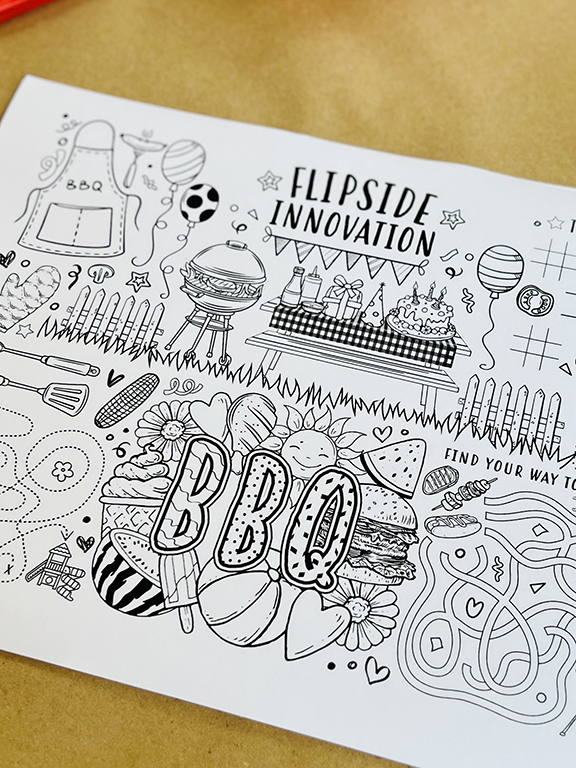 flipside coloring book